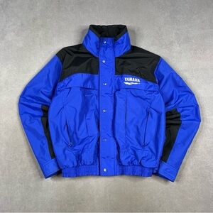 Yamaha Men's Performance Jacket in Blue and Black